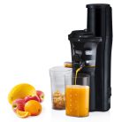 SilverCrest SSJBK 300 B3 Slow Juicer 300W lassú gyümölcsprés, zöldség- és gyümölcs prés 60 f/p, XXL 77 mm betöltő nyílással