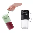 SilverCrest SSMA 67 C3 Smoothie To Go 7.4V 67W 1200 mAh akkus Smoothie Maker, hordozható, akkumulátoros turmixgép 350 ml kapcitással, fekete / pisztáciazöld színben