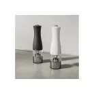 SilverCrest SMIE / SSMIE 6 A1 DUO fehér + fekete borsörlő szett, 2 darabos elektromos (elemes) só- és borsörlő, fűszer- és borsdaráló készlet