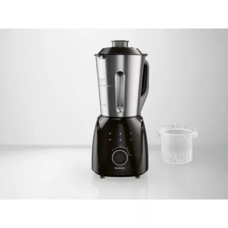 SilverCrest SSMK 1000 A1 Easy Soup 1000W 1,75L inox nemesacél levesfőző, álló mixer (turmixgép) főző funkcióval, krémleves főző mixer, főzőturmix