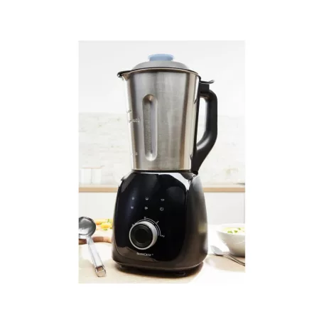 SilverCrest SSMK 1000 A1 Easy Soup 1000W 1,75L inox nemesacél levesfőző, álló mixer (turmixgép) főző funkcióval, krémleves főző mixer, főzőturmix
