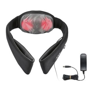   SilverCrest SSMN 2 D2 / E2 univerzális Shiatsu masszírozó, elektromos nyakmasszírozó infravörös fűtéssel 12W / 24W (Vivamax GYVM23 helyettesítő)