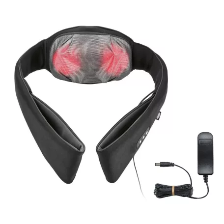 SilverCrest SSMN 2 D2 / E2 univerzális Shiatsu masszírozó, elektromos nyakmasszírozó infravörös fűtéssel 12W / 24W (Vivamax GYVM23 helyettesítő)