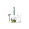   SilverCrest SSMS 600 G1 inox - zöld, nemesacél 600W botmixer szett, rúdmixer készlet 500 ml aprítóval, 700 ml keverőpohárral (2 in 1)