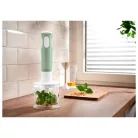 SilverCrest SSMS 600 G1 inox - zöld, nemesacél 600W botmixer szett, rúdmixer készlet 500 ml aprítóval, 700 ml keverőpohárral (2 in 1)