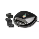 SilverCrest SSMW 750 D3 / D4 Avante 3 in 1 multifunkciós 750W 3 az 1-ben szendvicssütő, gofrisütő és grill cserélhető, kivehető lapokkal