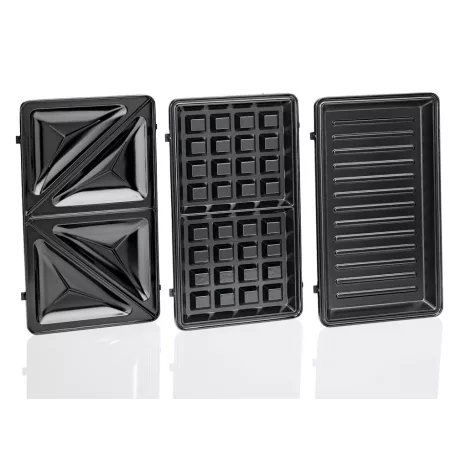 SilverCrest SSMW 750 D3 / D4 Avante 3 in 1 multifunkciós 750W 3 az 1-ben szendvicssütő, gofrisütő és grill cserélhető, kivehető lapokkal