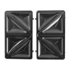 SilverCrest SSMW 750 D3 / D4 Avante 3 in 1 multifunkciós 750W 3 az 1-ben szendvicssütő, gofrisütő és grill cserélhető, kivehető lapokkal