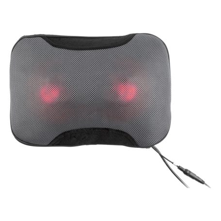 SilverCrest SSNR 12 B3 DM elektromos Shiatsu masszírozó párna, 12W hőterápiás derékmasszírozó, görgős hátmasszírozó, infravörös fűtéssel