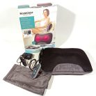 SilverCrest SSNR 12 B3 DM elektromos Shiatsu masszírozó párna, 12W hőterápiás derékmasszírozó, görgős hátmasszírozó, infravörös fűtéssel