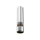 SilverCrest SSPM 6 A2 DUO inox + fekete borsörlő szett, 2 darabos elektromos (elemes) só- és borsörlő, fűszer- és borsdaráló készlet