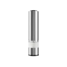 SilverCrest SSPM 6 A2 DUO inox + fekete borsörlő szett, 2 darabos elektromos (elemes) só- és borsörlő, fűszer- és borsdaráló készlet