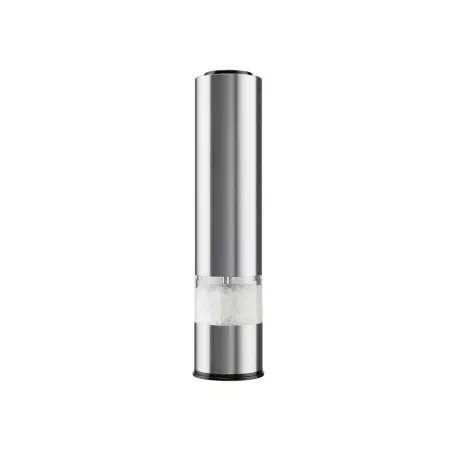 SilverCrest SSPM 6 A2 DUO inox + fekete borsörlő szett, 2 darabos elektromos (elemes) só- és borsörlő, fűszer- és borsdaráló készlet