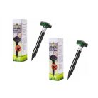 Steck SSV-3 DUO napelemes szolár vakondriasztó karó szett, solar vakondriasztó csomag 2 x 650 = 1300 m2 hatótávolsággal