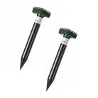 Steck SSV-3 DUO napelemes szolár vakondriasztó karó szett, solar vakondriasztó csomag 2 x 650 = 1300 m2 hatótávolsággal