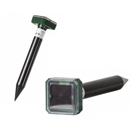 Steck SSV-3 DUO napelemes szolár vakondriasztó karó szett, solar vakondriasztó csomag 2 x 650 = 1300 m2 hatótávolsággal