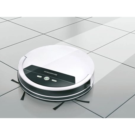 SilverCrest SSWR A1 Vacuum MOP 20W 14.4V 2400 mAh programozható automata robotporszívó felmosó (feltörlő) funkcióval, távirányítóval és dokkolóval