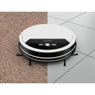 SilverCrest SSWR A1 Vacuum MOP 20W 14.4V 2400 mAh programozható automata robotporszívó felmosó (feltörlő) funkcióval, távirányítóval és dokkolóval