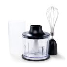 Ambiano STB-22 inox 600W nemesacél botmixer szett, rúdmixer készlet keverőpohárral, aprítóval és habverővel