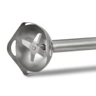 Ambiano STB-22 inox 600W nemesacél botmixer szett, rúdmixer készlet keverőpohárral, aprítóval és habverővel