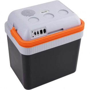   Steck STHL 100 ECO 24L CoolBox 12V autós / 230V hálózati 24 literes hűtő - fűtő elektromos (termoelektromos) hűtőtáska ECO üzemmóddal 