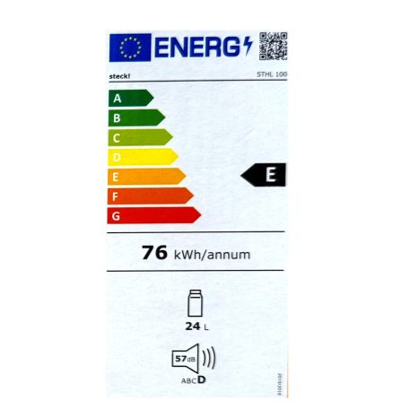 Steck STHL 100 ECO 24L CoolBox 12V autós / 230V hálózati 24 literes hűtő - fűtő elektromos (termoelektromos) hűtőtáska ECO üzemmóddal 