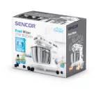Sencor STM 3620 WH Master Gourmet fehér 600W konyhai robotgép, dagasztógép, habverővel, 6 fokozattal, 4 literes inox keverőtállal (STM 3620WH-EUE3)