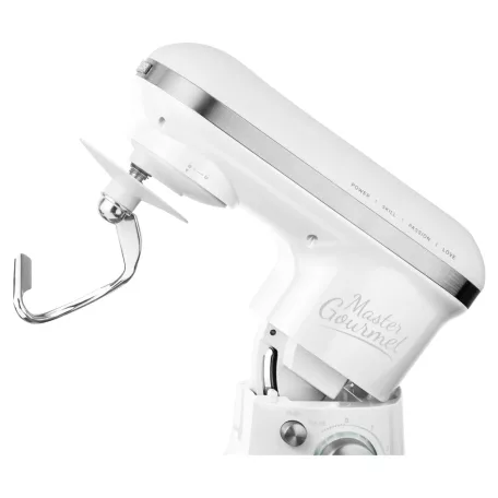 Sencor STM 3620 WH Master Gourmet fehér 600W konyhai robotgép, dagasztógép, habverővel, 6 fokozattal, 4 literes inox keverőtállal (STM 3620WH-EUE3)