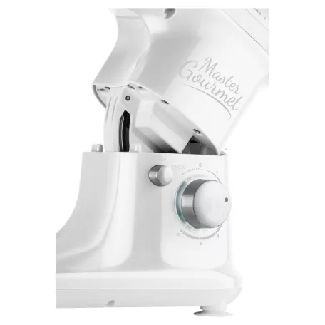 Sencor STM 3620 WH Master Gourmet fehér 600W konyhai robotgép, dagasztógép, habverővel, 6 fokozattal, 4 literes inox keverőtállal (STM 3620WH-EUE3)