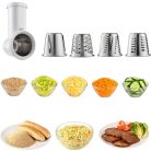 Sencor STM 7900 Paul szálcsiszolt alumínium burkolatú 1500W 6L prémium konyhai robotgép, dagasztógép fém fogaskerekekkel, turmixal, húsdarálóval és reszelővel