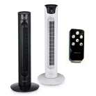 Ambiano FAN23 40W 76cm digitális toronyventilátor, oszlopventilátor időzítővel, LED kijelzővel, távirányítóval, 3 sebességfokozattal, Természetes / Szél / ECO és alvás üzemmóddal