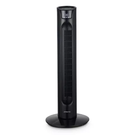 Ambiano FAN23 40W 76cm digitális toronyventilátor, oszlopventilátor időzítővel, LED kijelzővel, távirányítóval, 3 sebességfokozattal, Természetes / Szél / ECO és alvás üzemmóddal