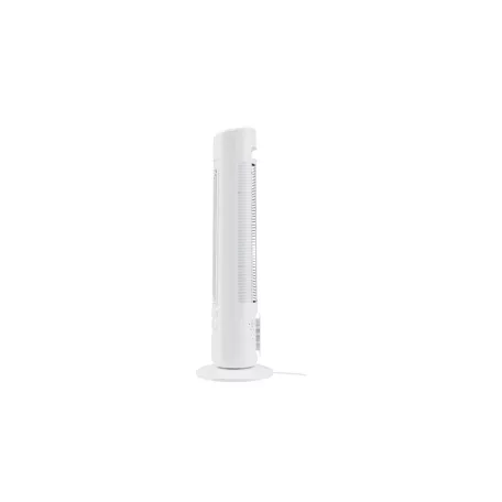 SilverCrest STV 50 I1 50W 76 cm oszcilláló toronyventilátor, oszlopventilátor mechanikus kapcsolóval, 120 perces időzítővel, fehér / fekete színben
