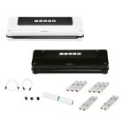 SilverCrest SV 125 C6 / C7 XL dupla Maxi-Pack Wet & Soft sous-vide vákuumcsomagoló fóliahegesztő, lágyvákuum funkcióval, 11 x 3 méter vákuumfóliával