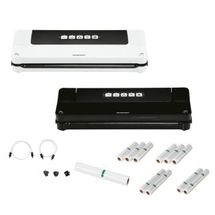   SilverCrest SV 125 C6 / C7 XL dupla Maxi-Pack Wet & Soft sous-vide vákuumcsomagoló fóliahegesztő, lágyvákuum funkcióval, 11 x 3 méter vákuumfóliával