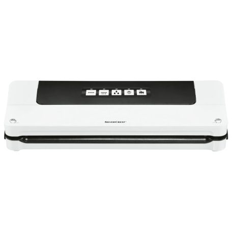 SilverCrest SV 125 C6 / C7 XL dupla Maxi-Pack Wet & Soft sous-vide vákuumcsomagoló fóliahegesztő, lágyvákuum funkcióval, 11 x 3 méter vákuumfóliával
