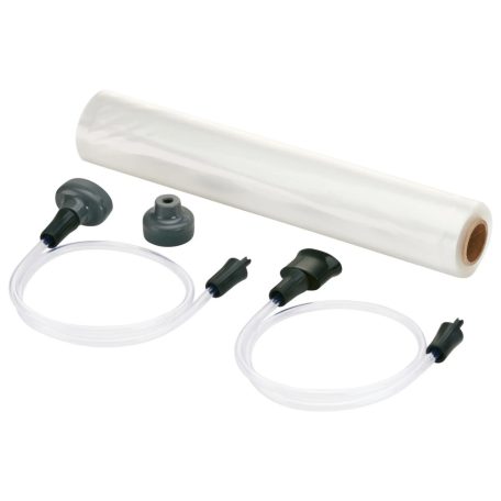 SilverCrest SV 125 C6 / C7 XL dupla Maxi-Pack Wet & Soft sous-vide vákuumcsomagoló fóliahegesztő, lágyvákuum funkcióval, 11 x 3 méter vákuumfóliával