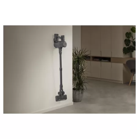 Sencor SVC 7221BK álló / kézi akkus porszívó, rúdporszívó 22.2V 2600 mAh 200W vezeték nélküli ciklon porszívó forgó kefével és LED világítással, fali tartóval