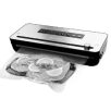   BONTOTT, kipróbált SilverCrest SVEB 160 C3 Wet & Soft inox nemesacél 160W prémium vákuumcsomagoló fóliahegesztő, pácolás funkcióval és fóliavágóval