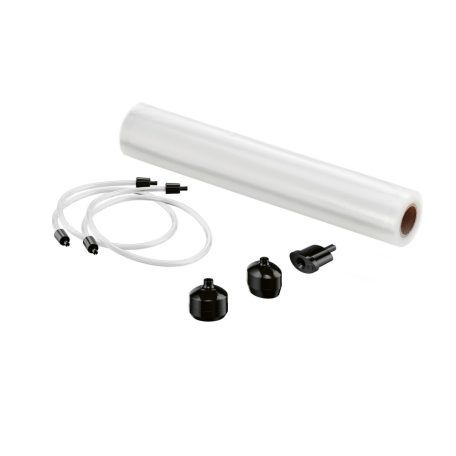 SilverCrest SVEB 160 C4 Maxi Pack Wet & Soft inox nemesacél 160W prémium vákuumcsomagoló fóliahegesztő, pácolás funkcióval és fóliavágóval, 6 tekercs sous-vide fóliával