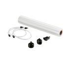 SilverCrest SVEB 160 C4 Wet & Soft inox nemesacél 160W prémium vákuumcsomagoló fóliahegesztő, pácolás funkcióval és fóliavágóval