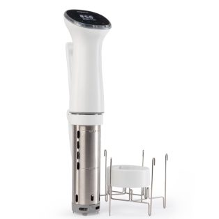   Ambiano SVS 1000 Sous-Vide Stab, inox - fehér 1200W nemesacél főzőrúd, multifunkciós, elektromos főzőeszköz állvánnyal