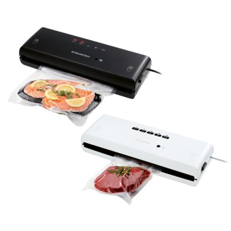 SilverCrest SV 130 A1 Wet & Soft 130W sous-vide vákuumcsomagoló fóliahegesztő, nedves és lágyvákuum funkcióval, külső edény vákuumozás funkcióval