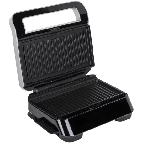 Delonghi SW12AC.S MultiGrill Easy 2 az 1-ben 800W kontaktgrill és gofrisütő, kontakt grillsütő cserélhető lapokkal