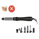 Használt, HIBÁS SilverCrest SWC 1000 D1 BK multifunkciós 6 az 1-ben meleglevegős hajformázó, hajszárító (fekete)