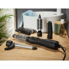 Használt, HIBÁS SilverCrest SWC 1000 D1 BK multifunkciós 6 az 1-ben meleglevegős hajformázó, hajszárító (fekete)