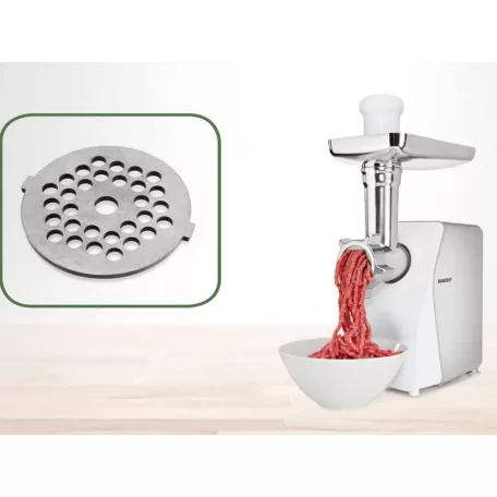 SilverCrest SFW 350W D4 350W / 1200W elektromos húsdaráló paradicsom passzírozóval, kebbe készítővel és sütinyomóval