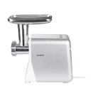 SilverCrest SFW 400 A1 elektromos húsdaráló, kolbásztöltő, kebbe / darálós keksz készítő és paradicsom passzírozó feltéttel 400W / 1300W