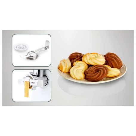 SilverCrest SFW 400 A1 elektromos húsdaráló, kolbásztöltő, kebbe / darálós keksz készítő és paradicsom passzírozó feltéttel 400W / 1300W