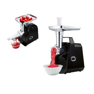   SilverCrest SFWT 400 A1 Performance elektromos húsdaráló, kolbásztöltő, kebbe / darálós keksz készítő és paradicsom passzírozó feltéttel 400W / 1300W